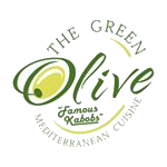 The Green Olive Mediterranean Cuisine Logo in Long Beach, California