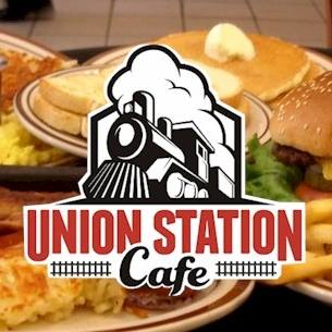 Union Station Cafe Logo in Dugger, Indiana
