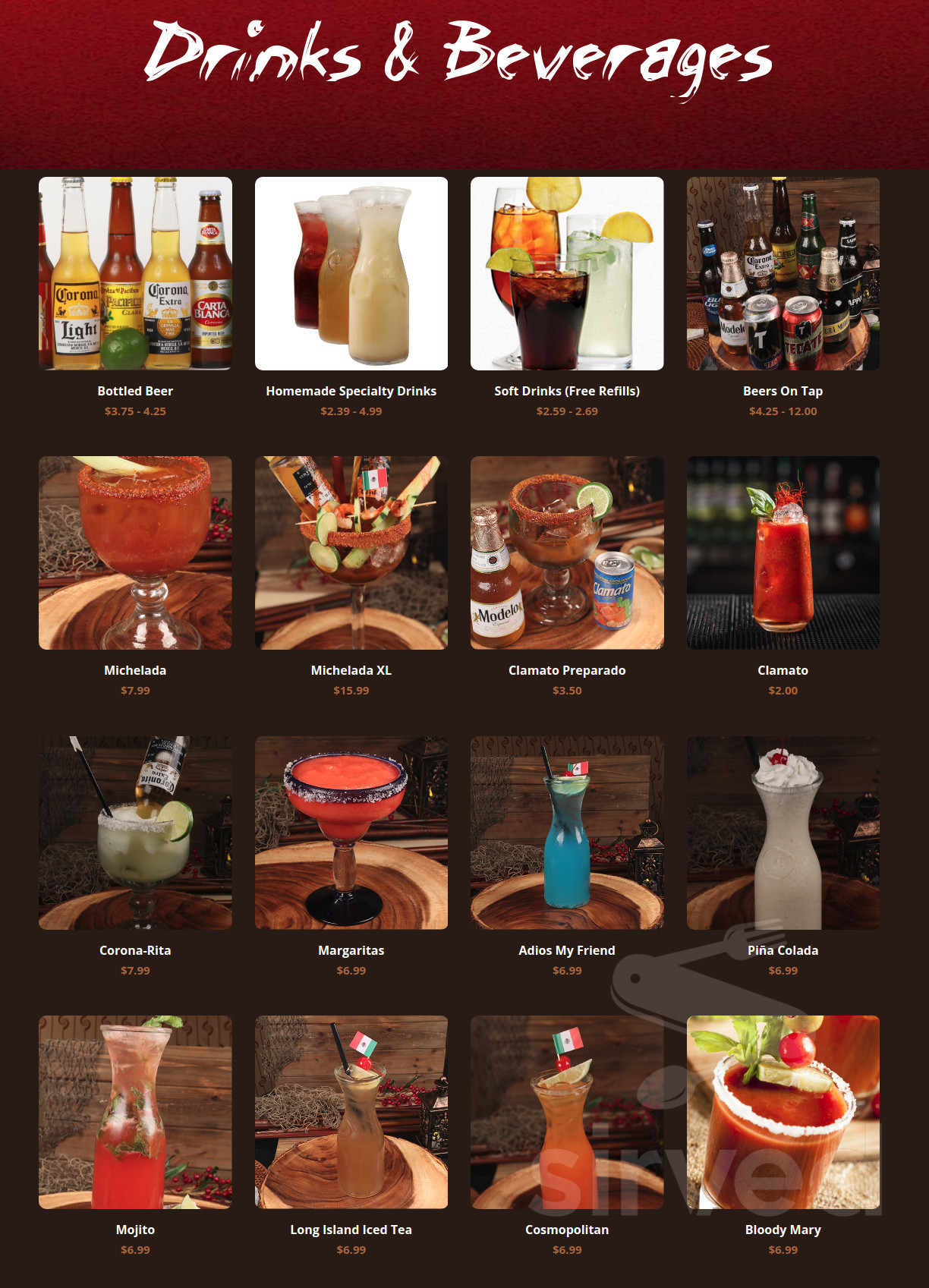 El Sushi Loco Sushi & Mariscos La Puente menus in La Puente, California