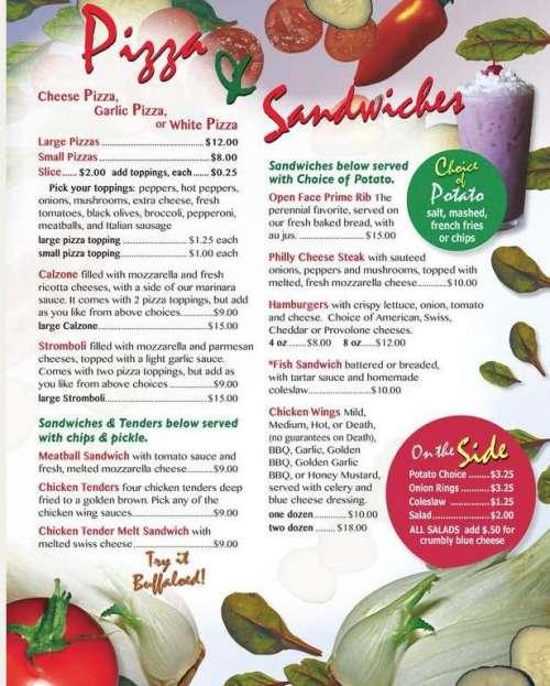 Corrado's Restaurant menu in Weedsport, New York, USA