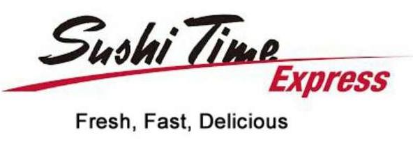 Sushi Time Express Logo in Victoria, British Columbia