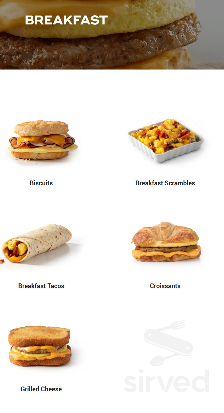 QuikTrip menu in Fort Worth, Texas, USA