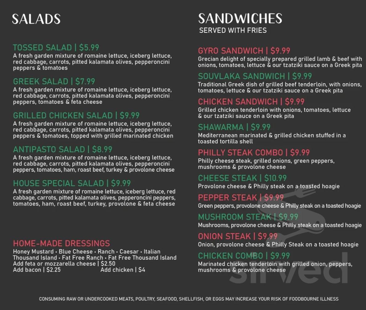 La Bella Vita Italian Grill Menu In Shelby North Carolina USA La Bella Vita Italian Grill Menu In Shelby North Carolina USA