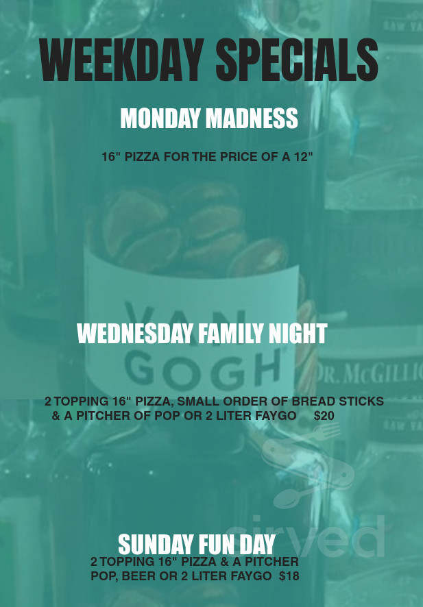 Gwinn Inn menus in Gwinn, Michigan, United States