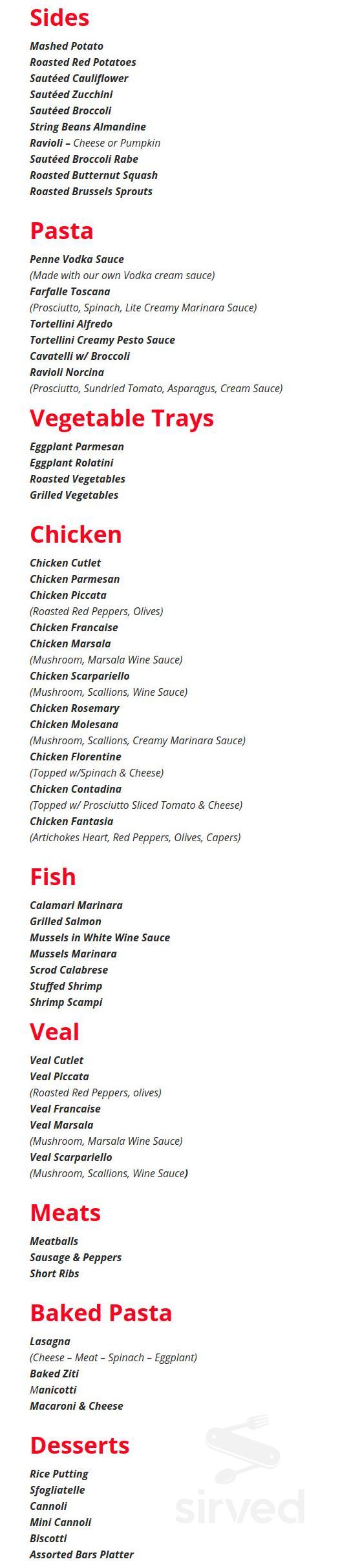 Bradley & Wall menu in Madison, Connecticut