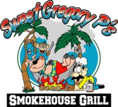 Sweet Gregory P's Smokehouse Grill Logo in Port Mansfield, Texas