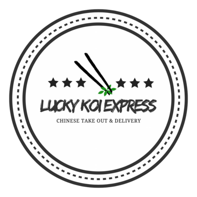 Lucky Koi Express Chinese Restaurant Logo in Winnipeg, Manitoba
