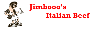 Jimbooo's Italian Beef Logo in Thornton, Illinois