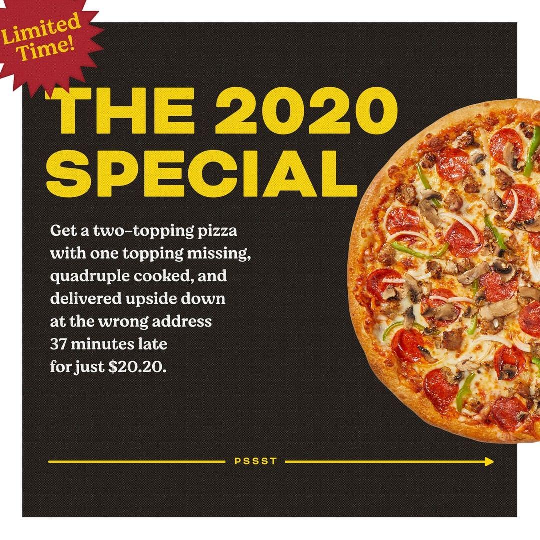 Toppers Pizza menu in Omaha, Nebraska, USA