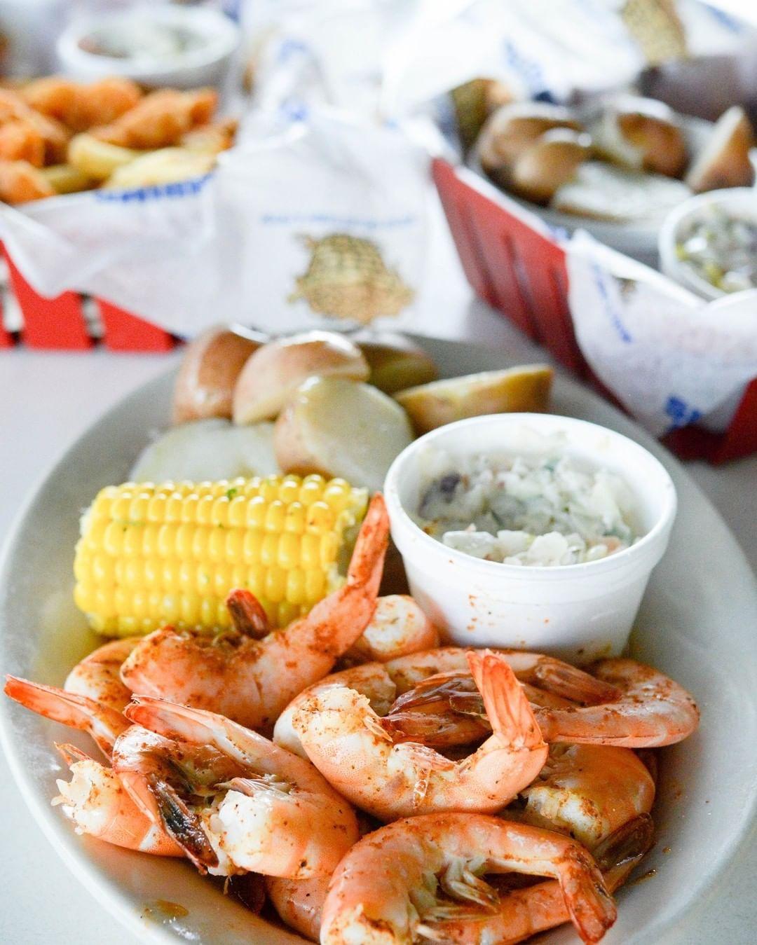 Shrimp Basket Pensacola Warrington menu in Pensacola, Florida, USA