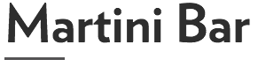 Martini Bar Logo in Chicago, Illinois