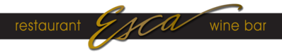 Esca Restaurant & Wine Bar Logo in Middletown, Connecticut