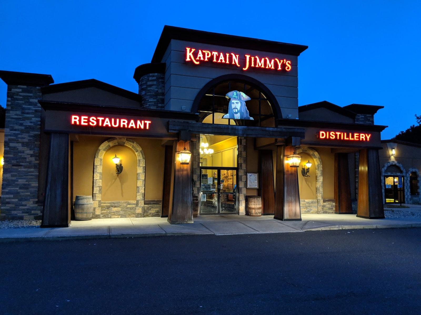 Kaptain Jimmy's Restaurant & Distillery menus in Agawam, Massachusetts