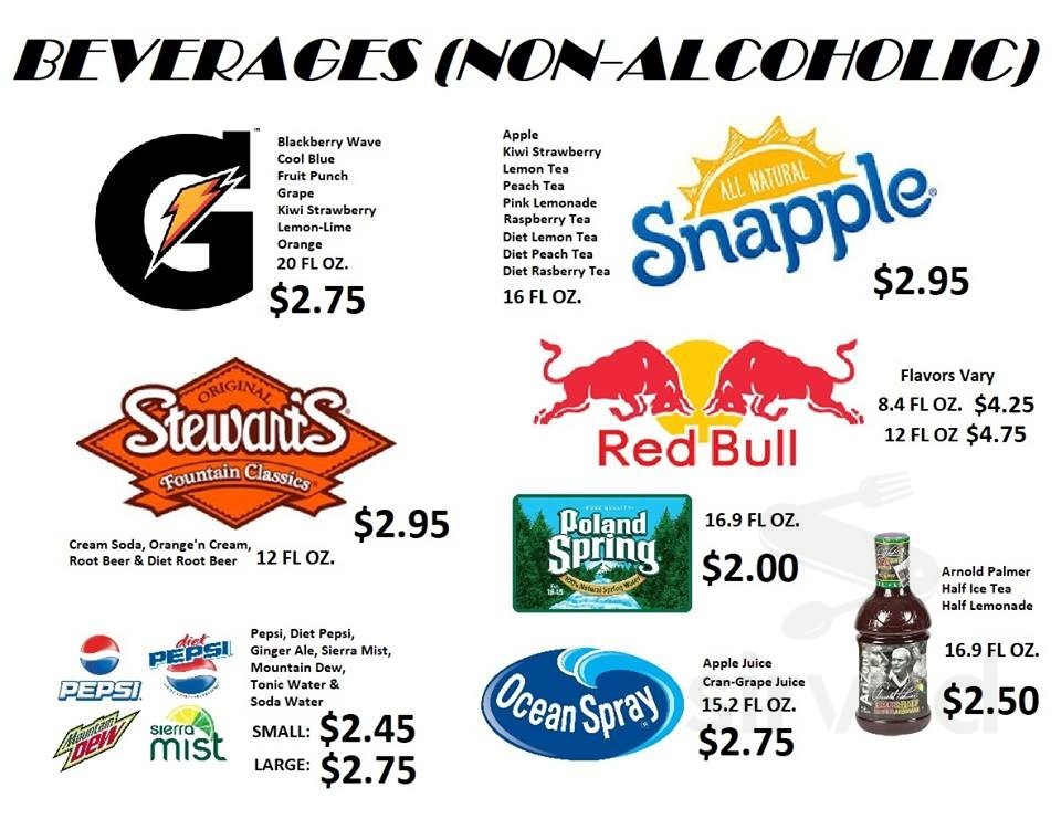 The Brook menus in Seabrook, New Hampshire, United States