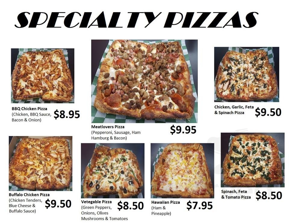 Menu for The Brook in Seabrook, New Hampshire, United States