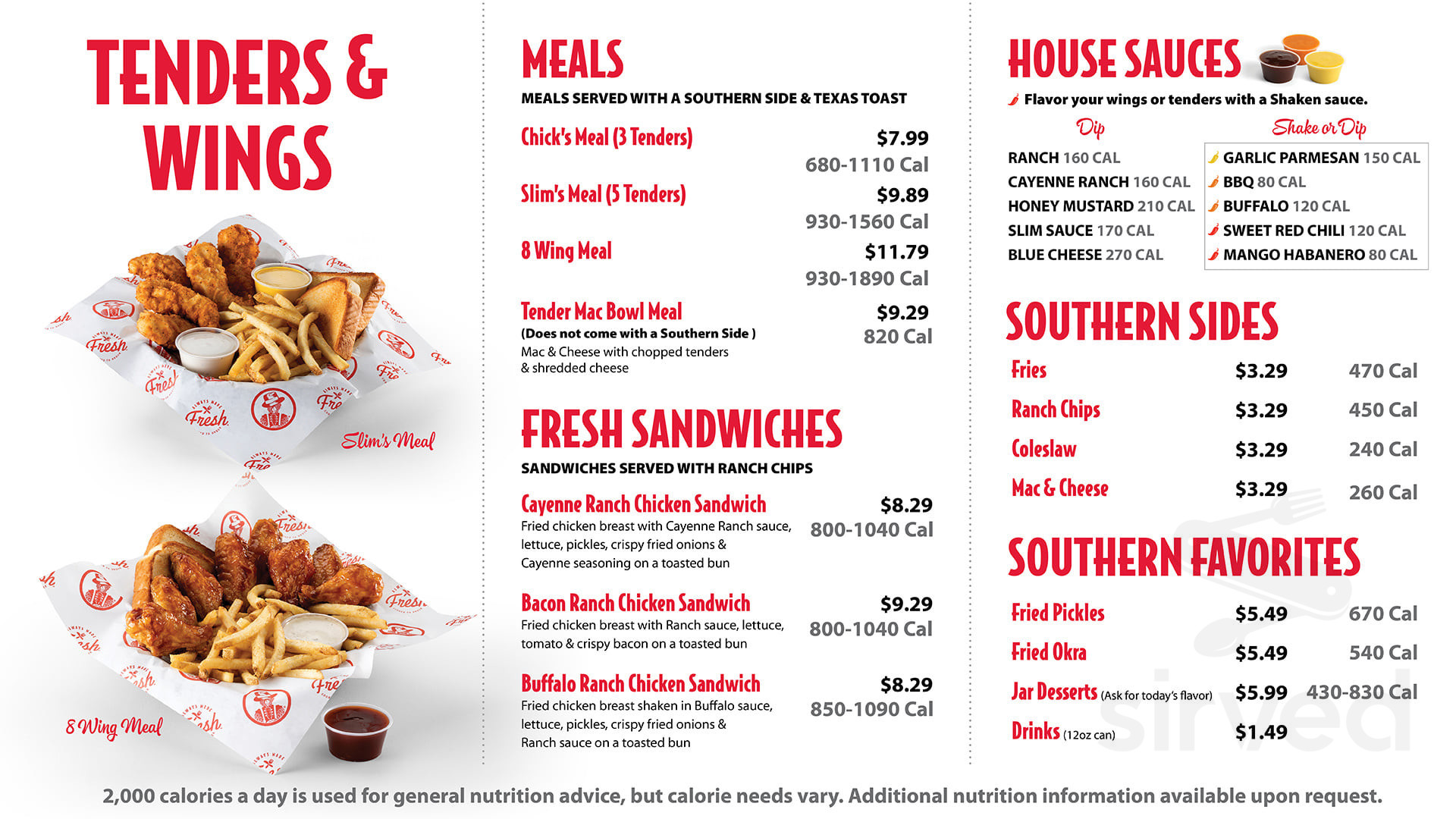 slim-chickens-menus-in-castle-rock-colorado-united-states