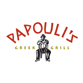 Papouli's Greek Grill Logo in Selma, Texas
