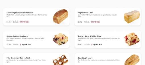 Menu for COBS Bread Bakery in Burlington, ON | Sirved
