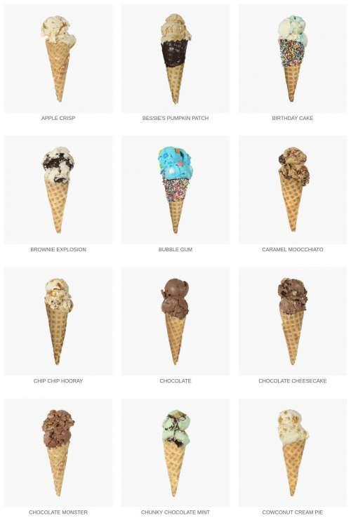 COWS Banff menu in Banff, Alberta, Canada