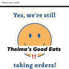 Menu for Thelma’s Good Eats in Sacramento, CA | Sirved