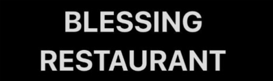 Blessing Restaurant Logo in Hanover, Pennsylvania