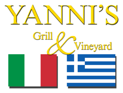 Yanni's Grill & Vineyard Logo in Ankeny, Iowa