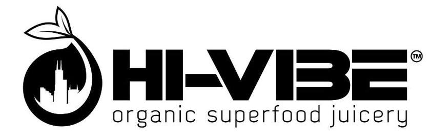 Hi-Vibe Superfood Juicery Logo in Chicago, Illinois