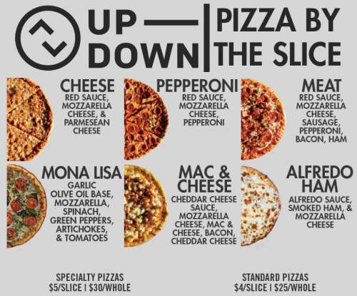 Up-Down Minneapolis menu in Minneapolis, Minnesota, USA