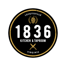 1836 Kitchen and Taproom Logo in Lovettsville, Virginia