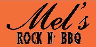 Mel's Rock N' BBQ Logo in Harrisburg, Pennsylvania