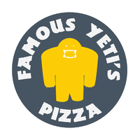 Famous Yeti's Pizza Logo in Cottage Grove, Wisconsin