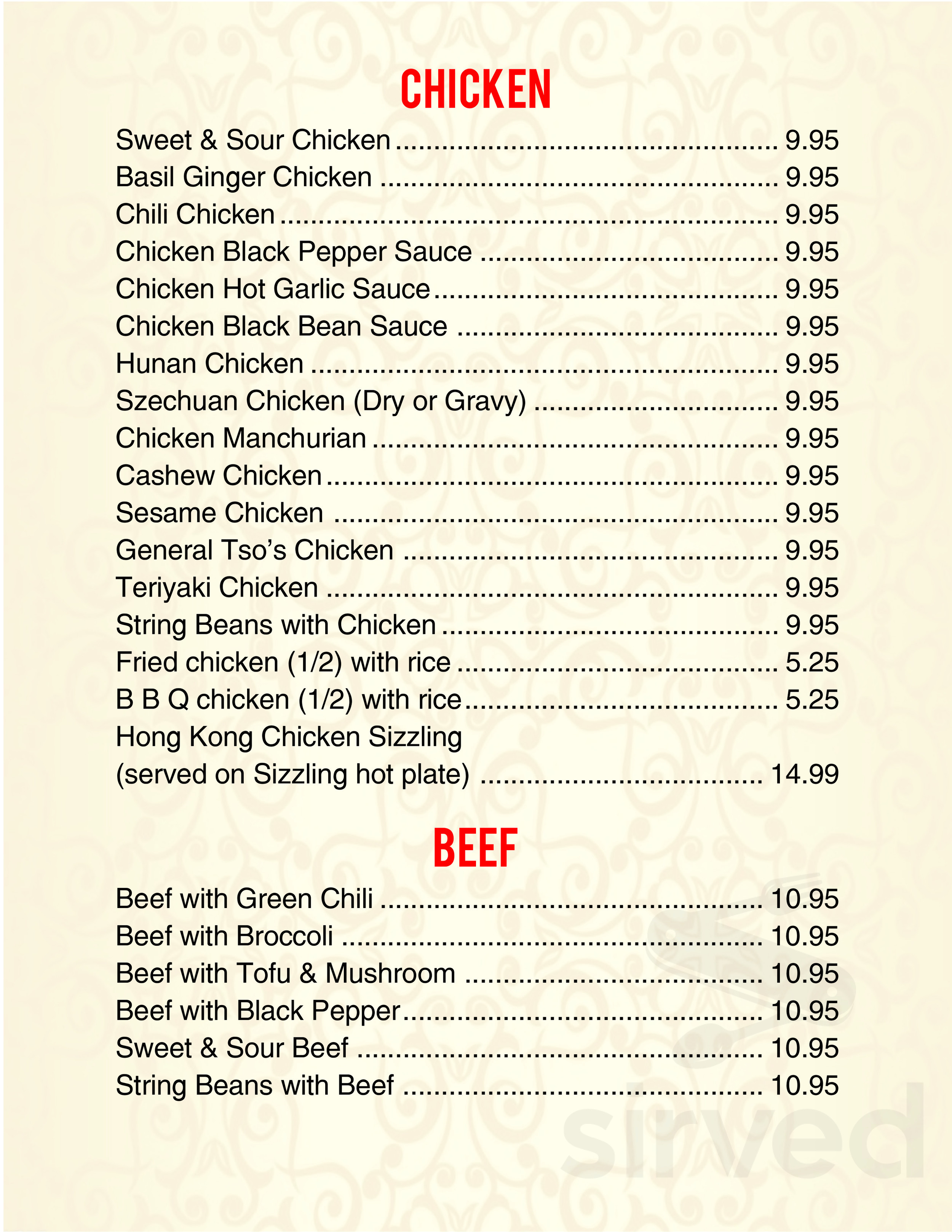 Levittown Halal Chinese Food menus in Levittown, New York, United States