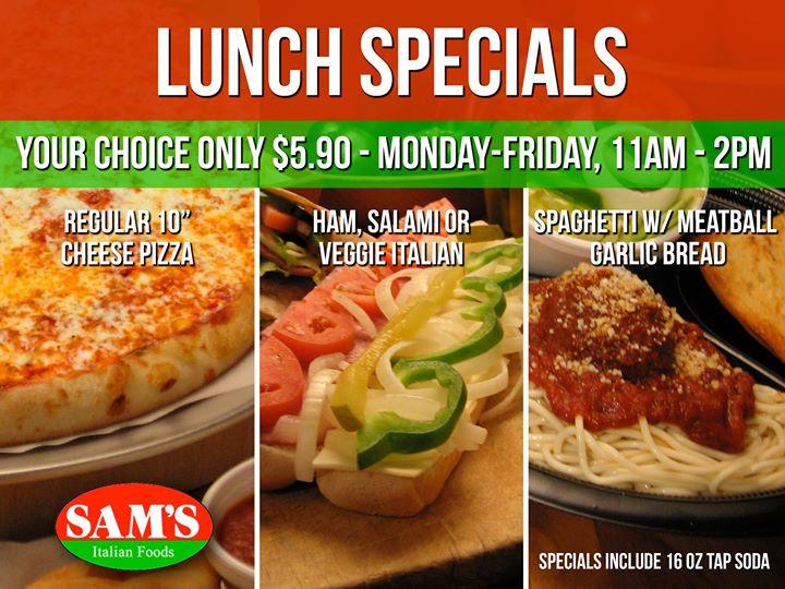 Sam’s Italian Foods menus in Dixfield, Maine, United States