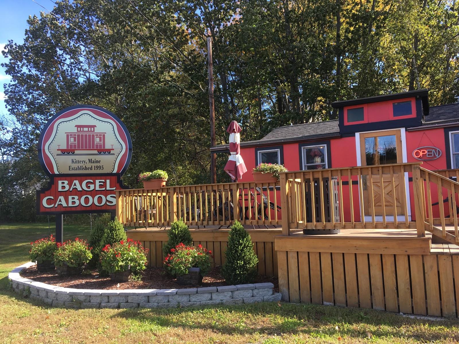 Bagel Caboose menu in Kittery, Maine, USA
