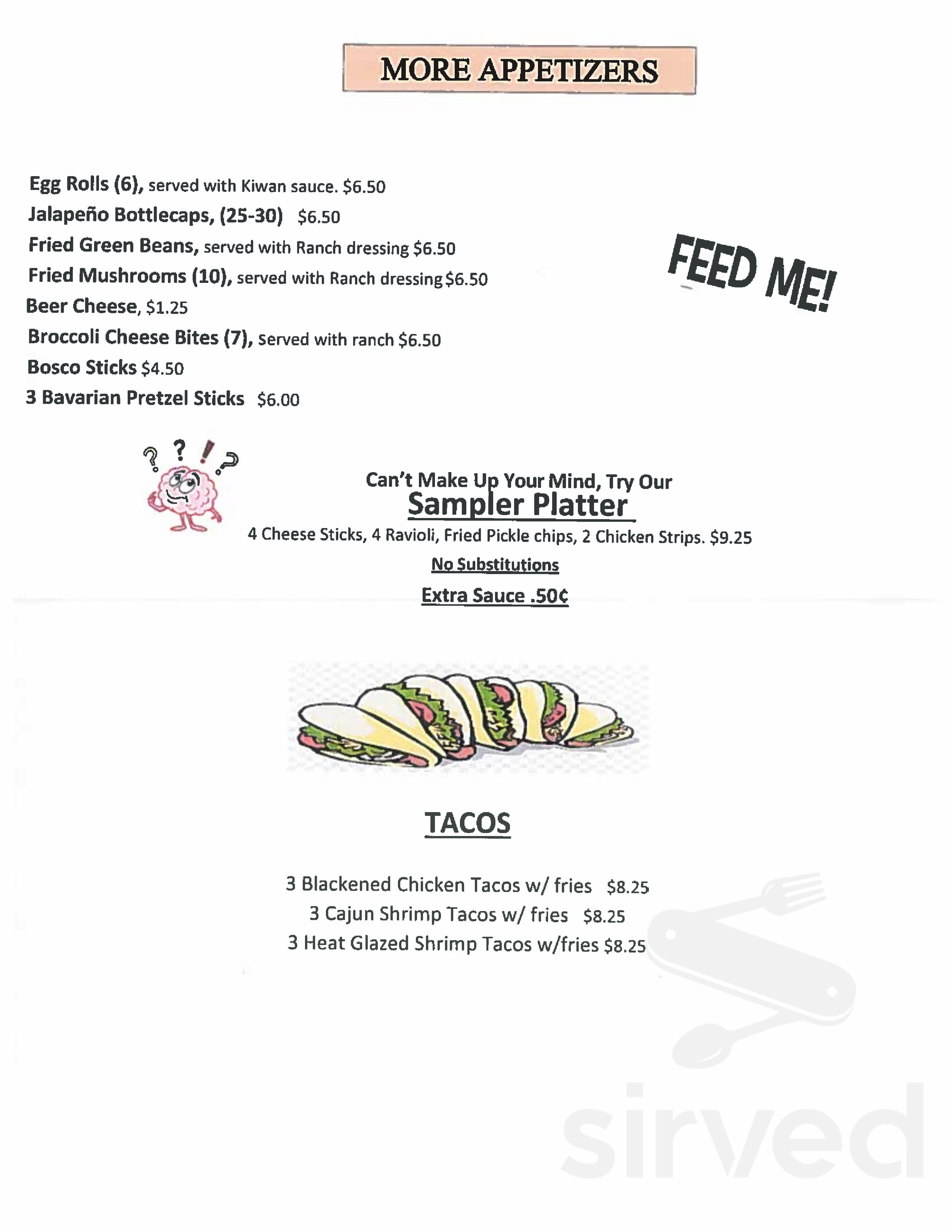 Corner Chill and Grill menu in Belleville, Illinois, USA