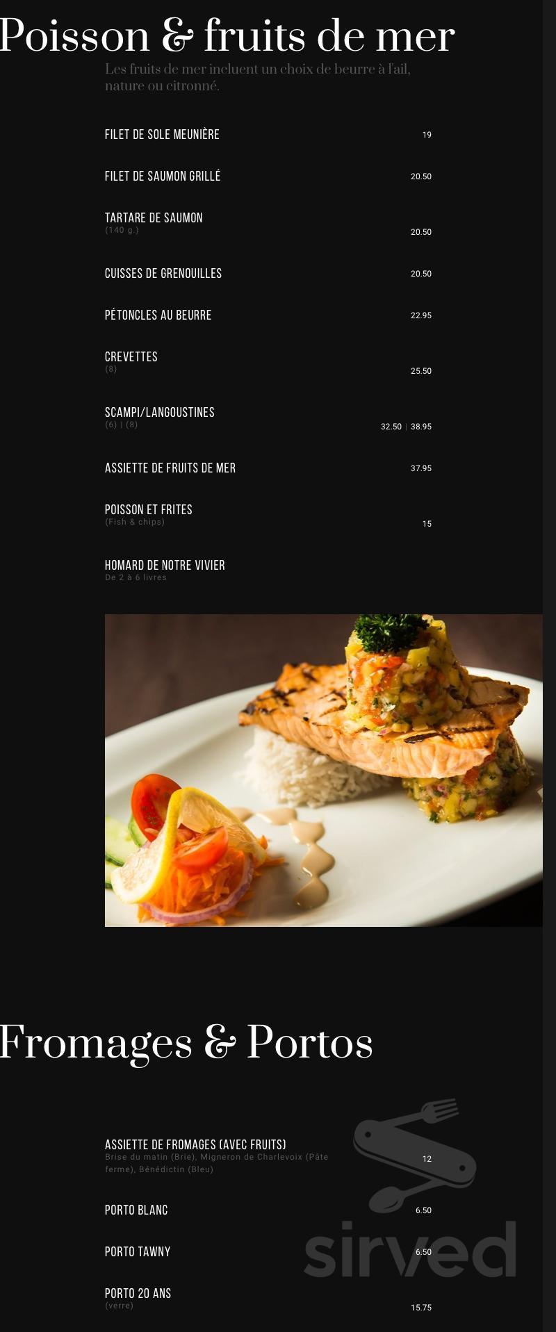Les Rascals Quebec Menu - Québec City QC's Le Rascal | Sirved
