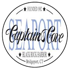 Captain's Cove Seaport (Marina, Restaurant & Bar) Logo in Bridgeport, Connecticut