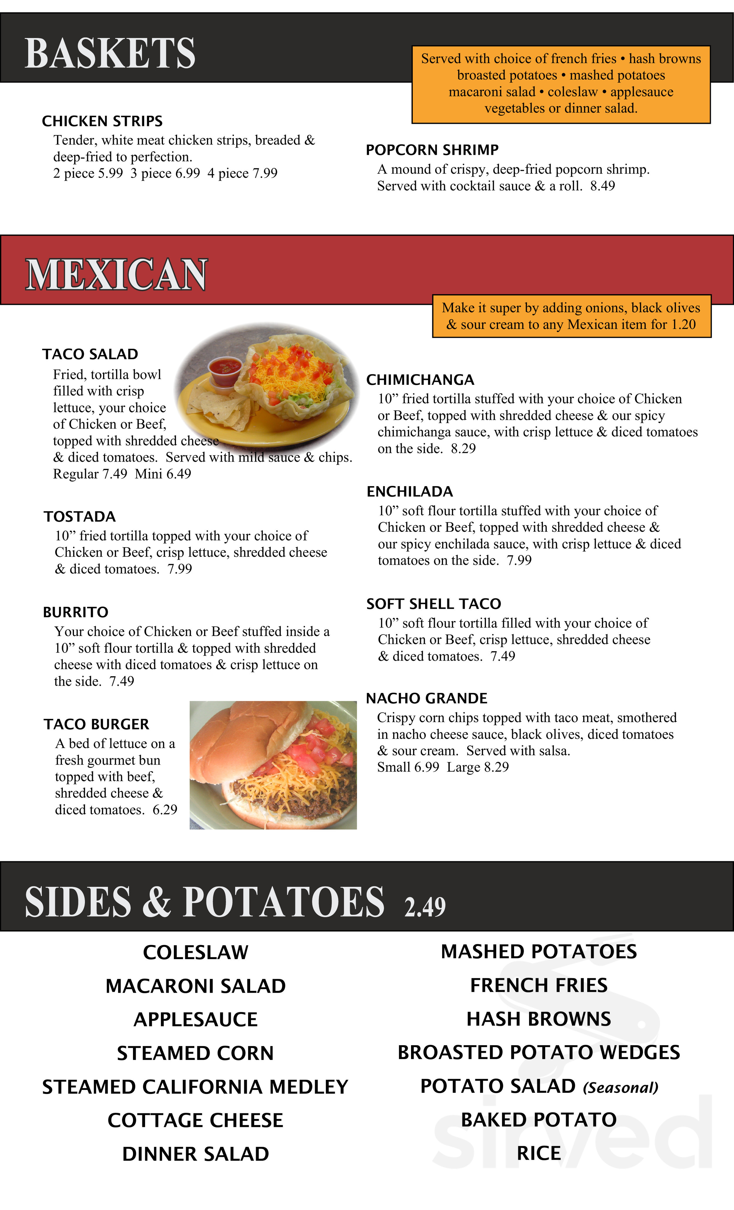 Family Table of Atlantic Inc menus in Atlantic, Iowa, United States