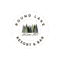 Round Lake Resort & Bar Logo in McGregor, Minnesota