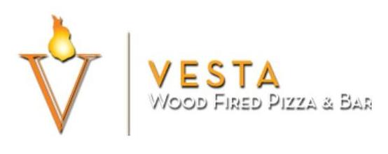 Vesta Wood Fired Logo in East Rutherford, New Jersey