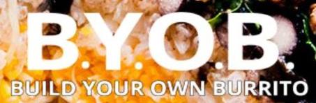 BYOB - Build Your Own Burrito Taqueria Logo in Flat Rock, Michigan