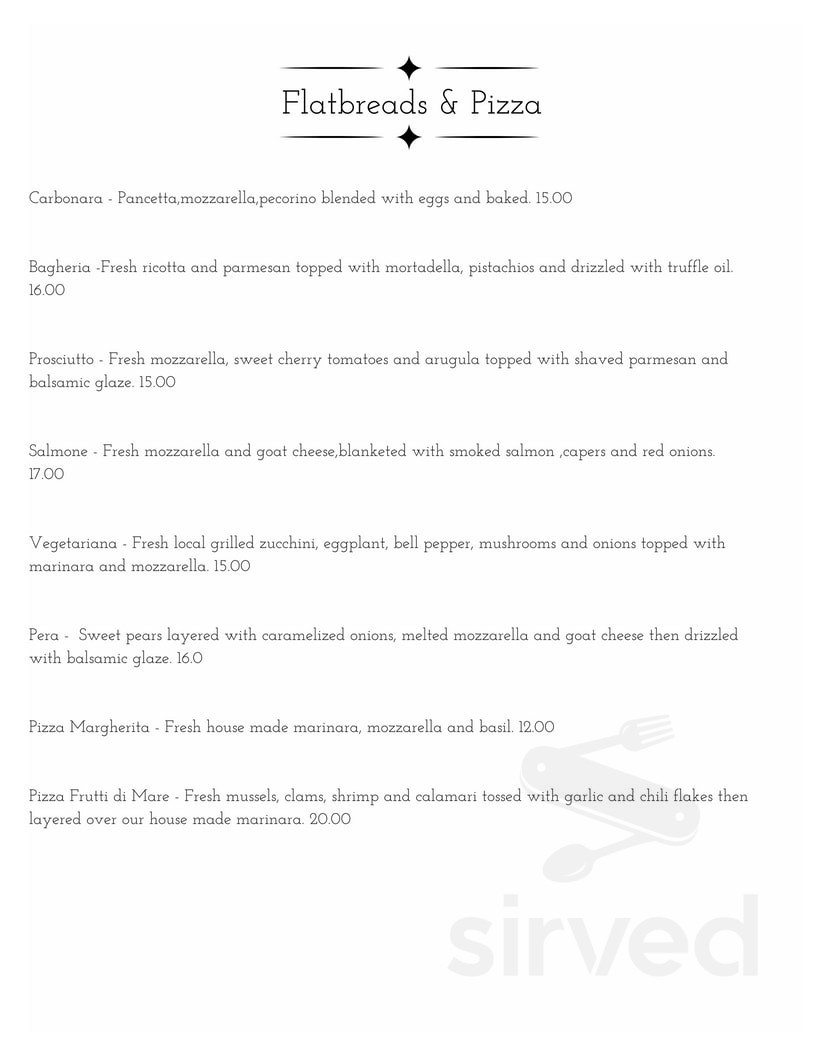 il tramonto ristorante now The Reserved Garden menu in Temecula, California
