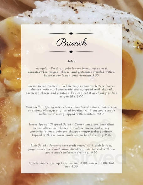il tramonto ristorante now The Reserved Garden brunch menu in Temecula, California