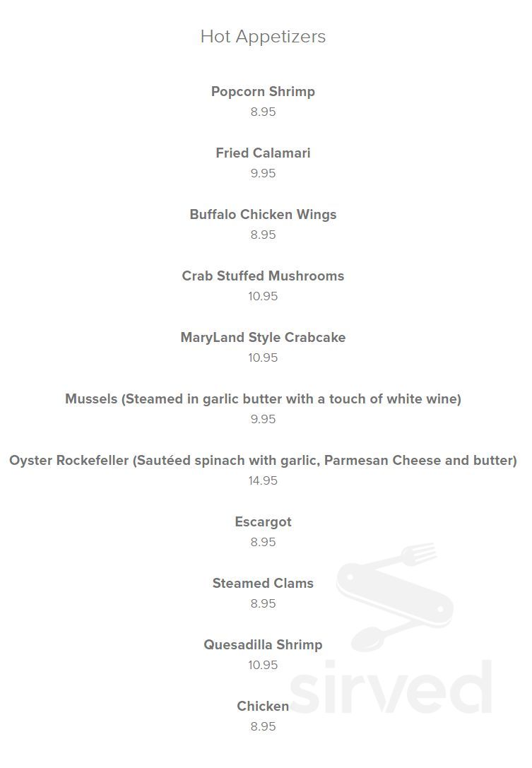 Menu Chicago IL s King Crab House Chicago Sirved Menu chicago il s king crab house chicago sirved