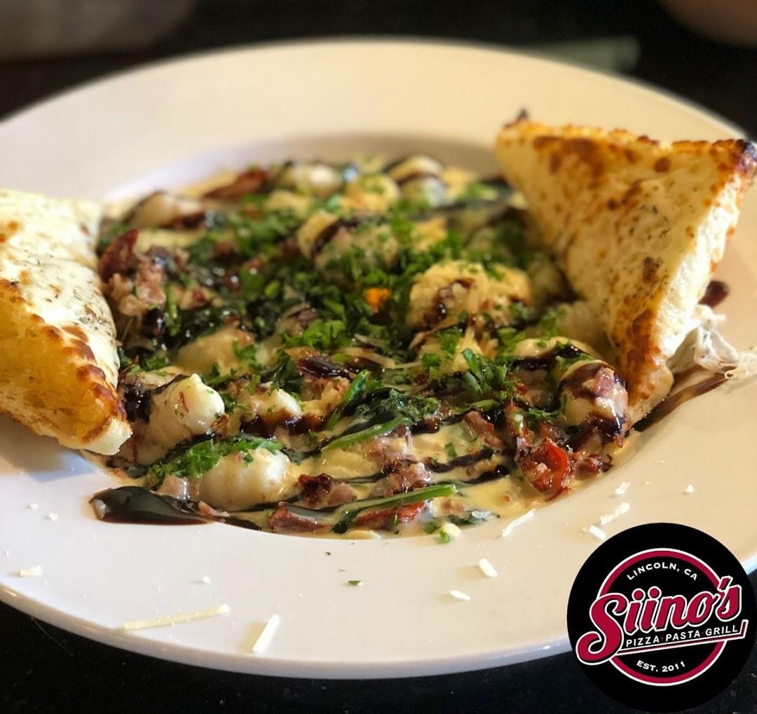 Siino's Pizza, Pasta & Grill menu in Lincoln, California, USA