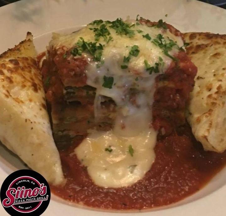 Siino's Pizza, Pasta & Grill menu in Lincoln, California, USA
