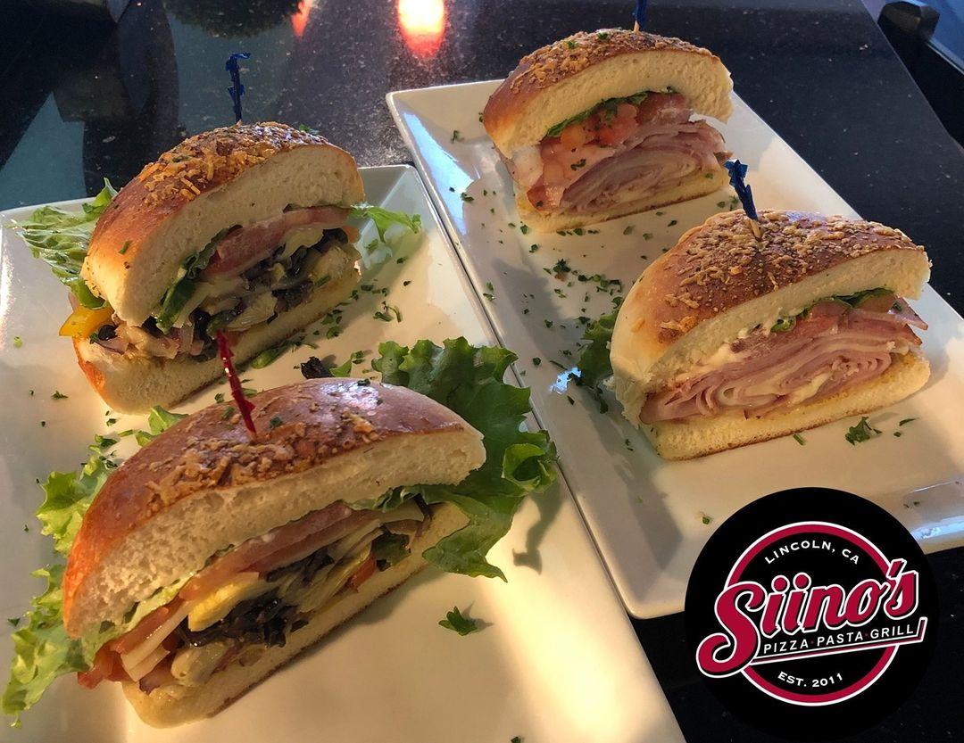 Siino's Pizza, Pasta & Grill menu in Lincoln, California, USA