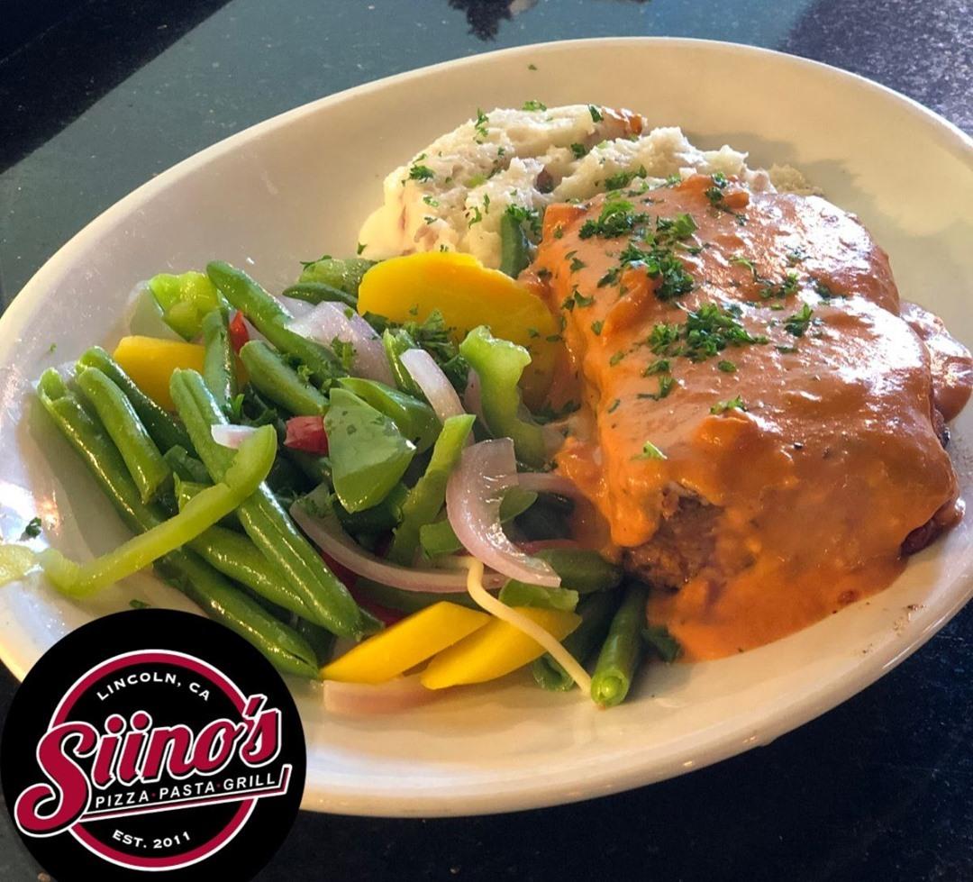 Siino's Pizza, Pasta & Grill menu in Lincoln, California, USA