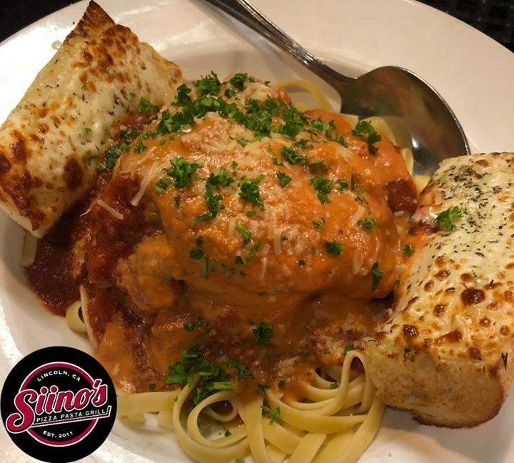 Siino's Pizza, Pasta & Grill menu in Lincoln, California, USA