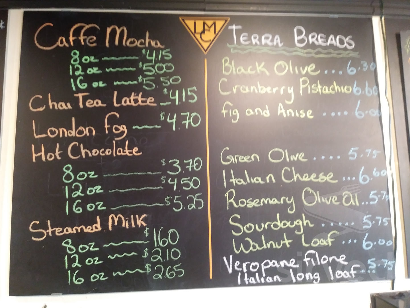 Little City Merchant menu in Enderby, British Columbia